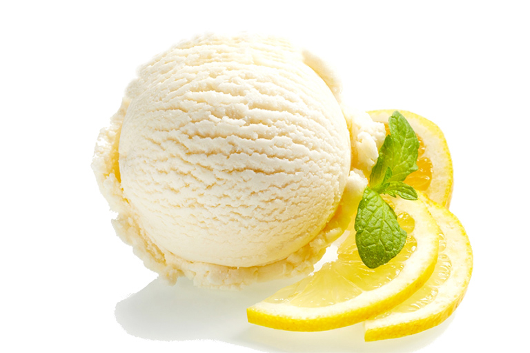 Glace au Citron Jaune