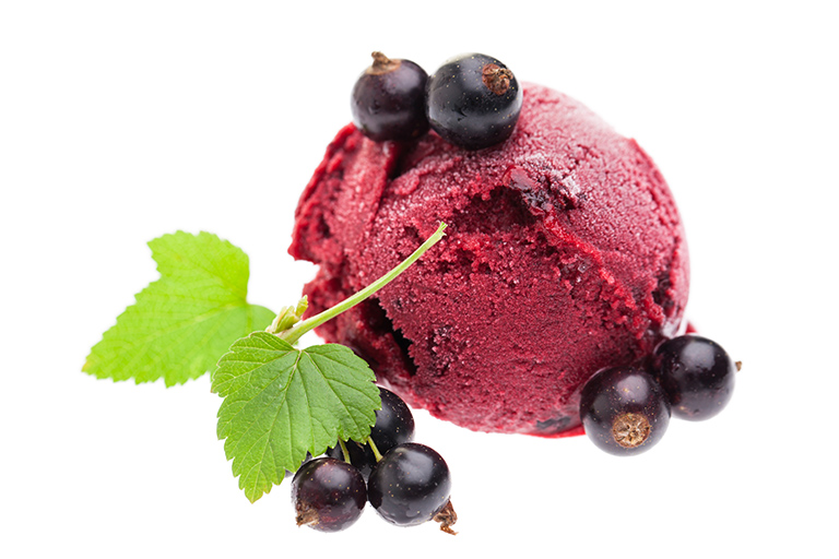 Sorbet au Cassis noir